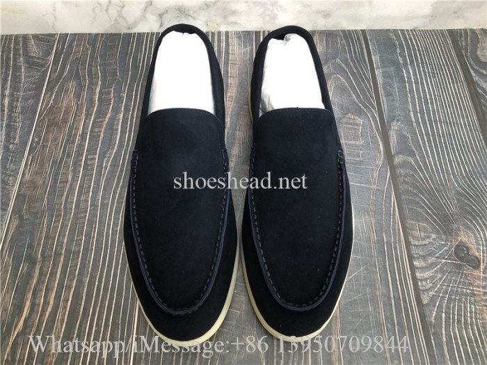 Loro Piana Summer Walk Loafers Classic Blue
