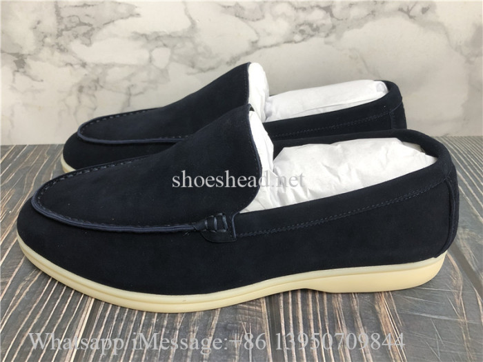 Loro Piana Summer Walk Loafers Classic Blue