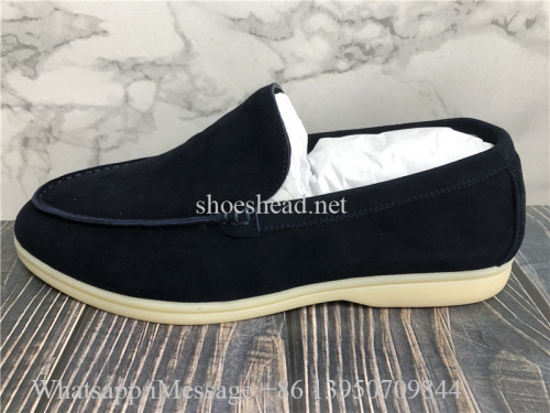 Loro Piana Summer Walk Loafers Classic Blue