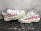 Amiri Stars Court Low Top Sneaker White Pink