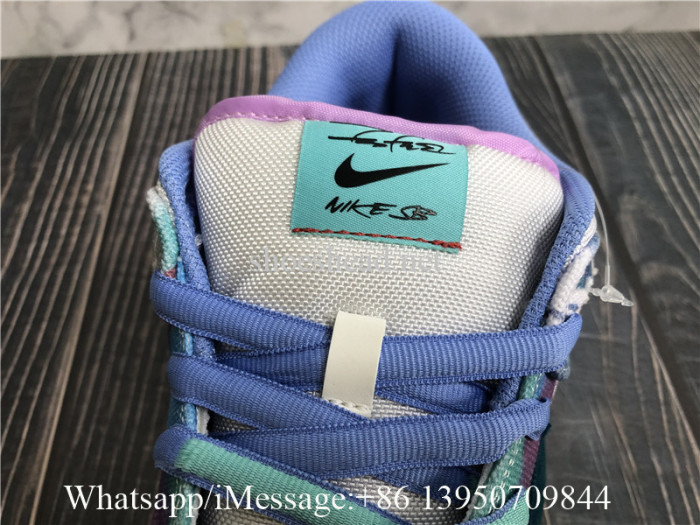 Nike SB Dunk Futura Laboratories Bleached Aqua