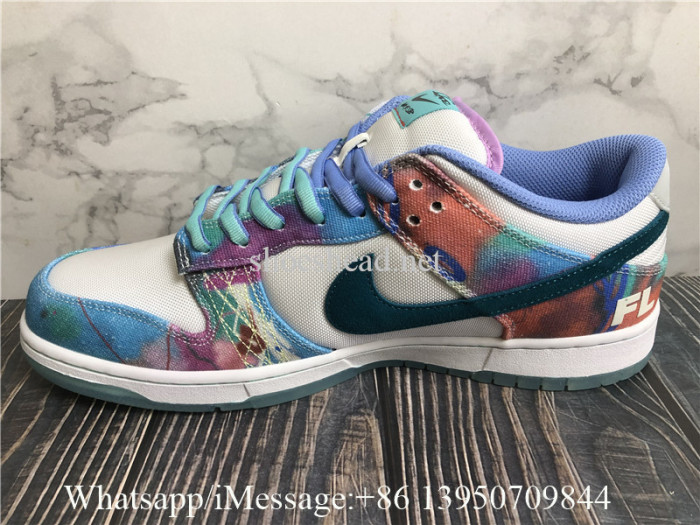 Nike SB Dunk Futura Laboratories Bleached Aqua