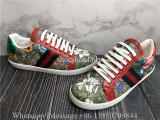 Gucci Ace Red GG Supreme Shoes