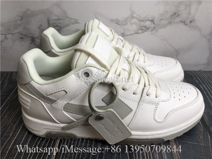 Off White Out Of Office Sneaker White Grey