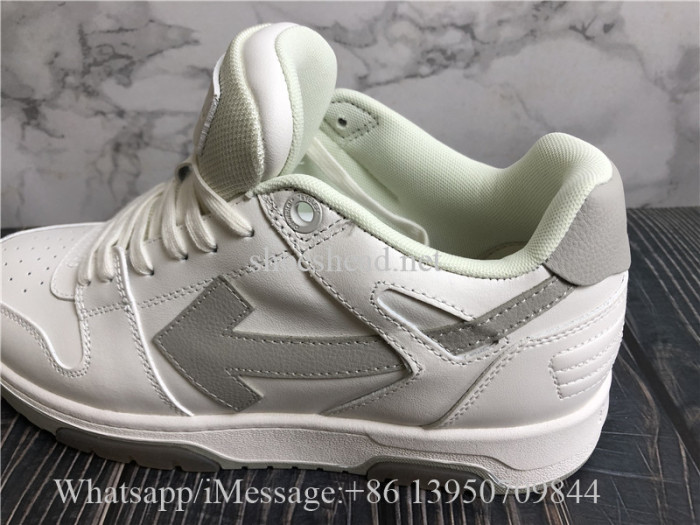 Off White Out Of Office Sneaker White Grey