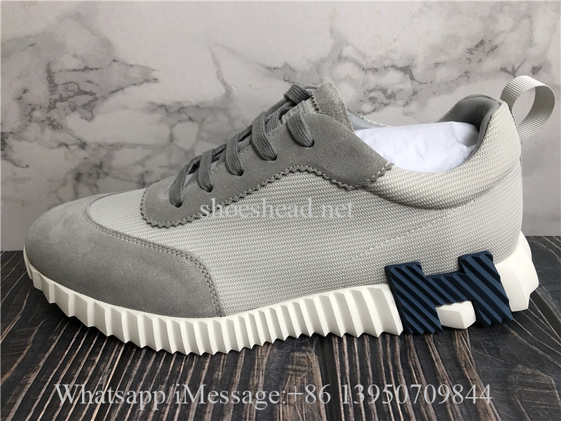 Hermes Bouncing Sneaker Grey Blue