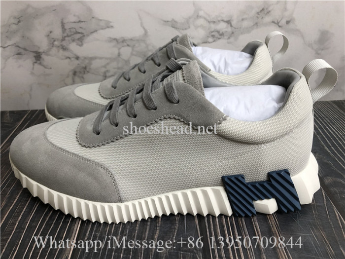Hermes Bouncing Sneaker Grey Blue