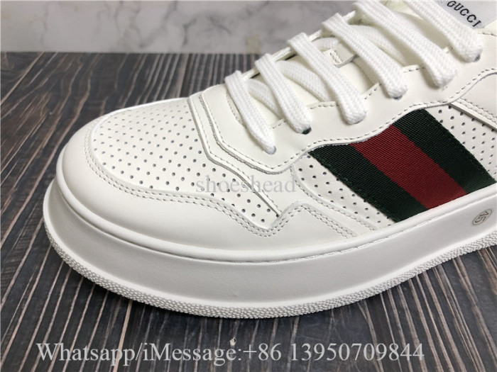 Gucci Chunky B Web Low-Top Sneakers