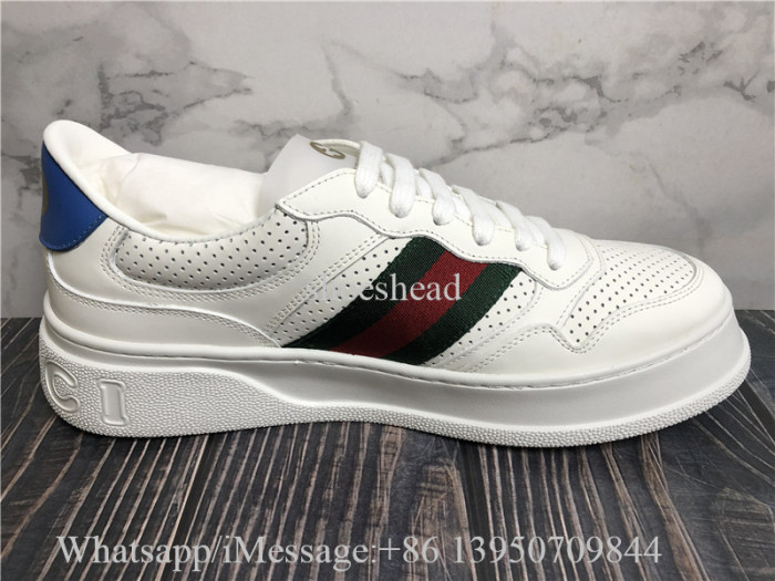 Gucci Chunky B Web Low-Top Sneakers