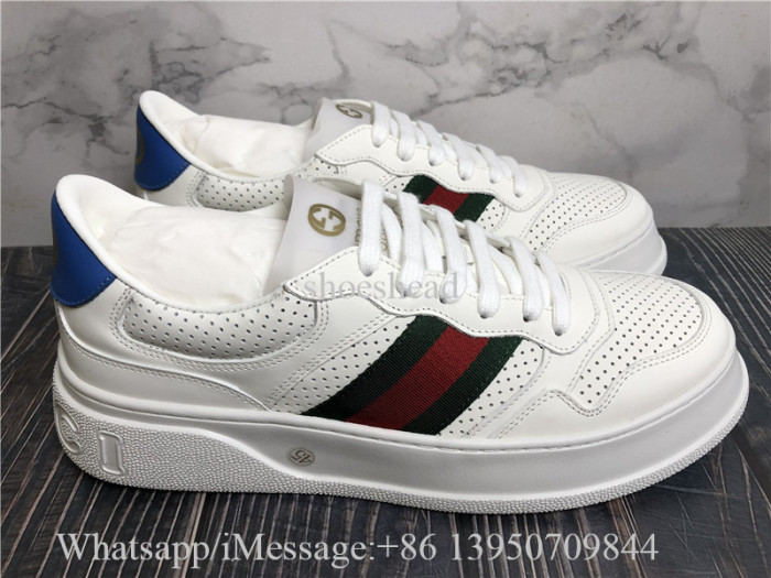 Gucci Chunky B Web Low-Top Sneakers