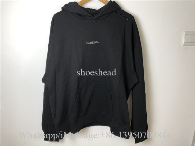 Balenciaga Black Hoody