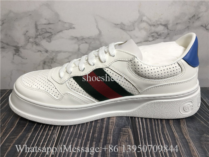 Gucci Chunky B Web Low-Top Sneakers