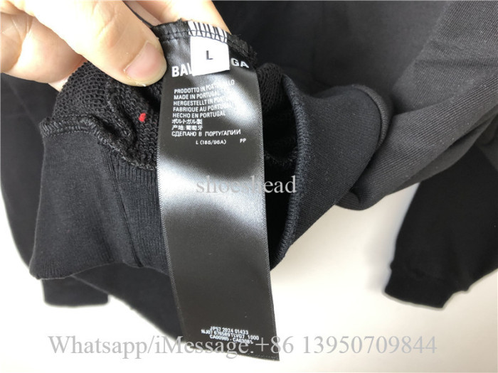 Balenciaga Black Hoody