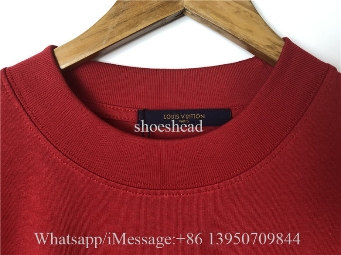 Louis Vuitton Red Tee Shirt