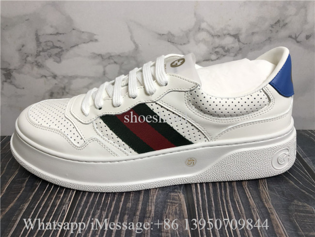 Gucci Chunky B Web Low-Top Sneakers