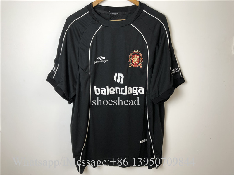 Balenciaga Lion Crest Soccer T Shirt Oversized