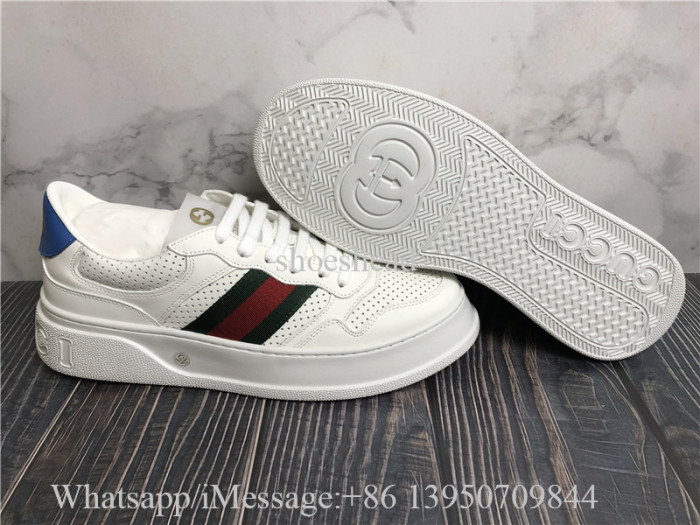 Gucci Chunky B Web Low-Top Sneakers