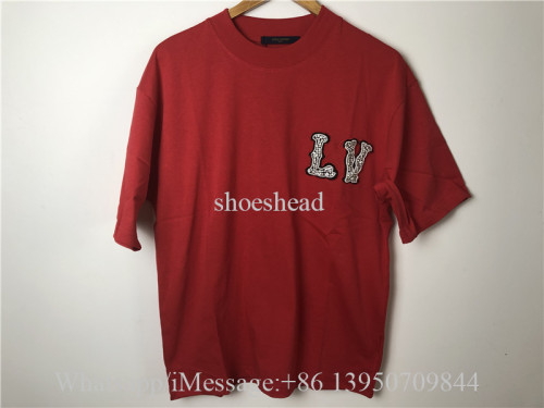 Louis Vuitton Red Tee Shirt