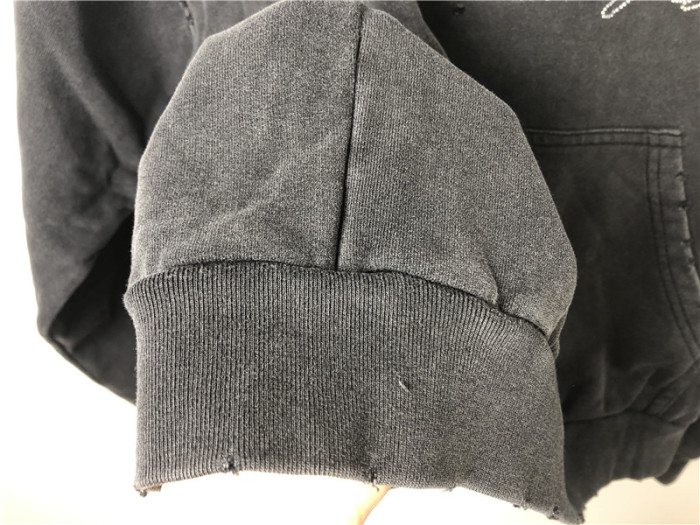 Balenciaga Grey Sweater Hoodie
