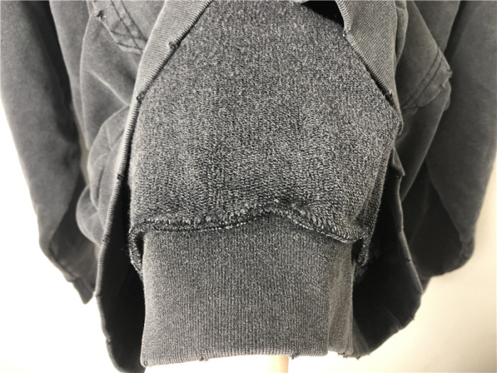 Balenciaga Grey Sweater Hoodie