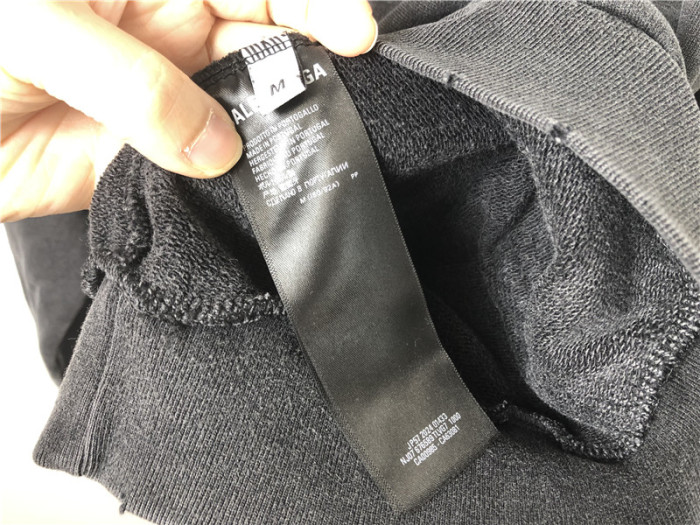 Balenciaga Grey Sweater Hoodie