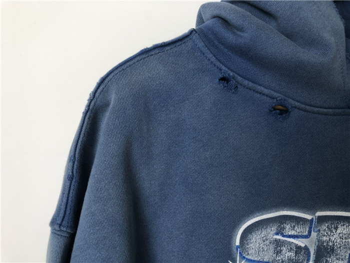 Balenciaga Blue Hoodie