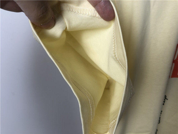 Rhude Yellow Tee Shirt