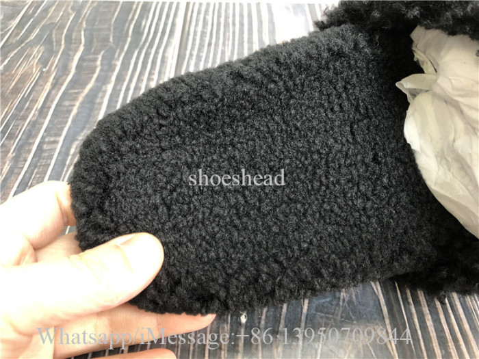 Balenciaga Furry Slide Sandals