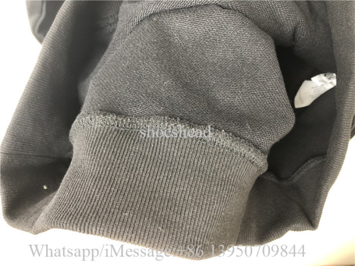 Chrome Hearts Horse Shoe Floral Hoodie Black