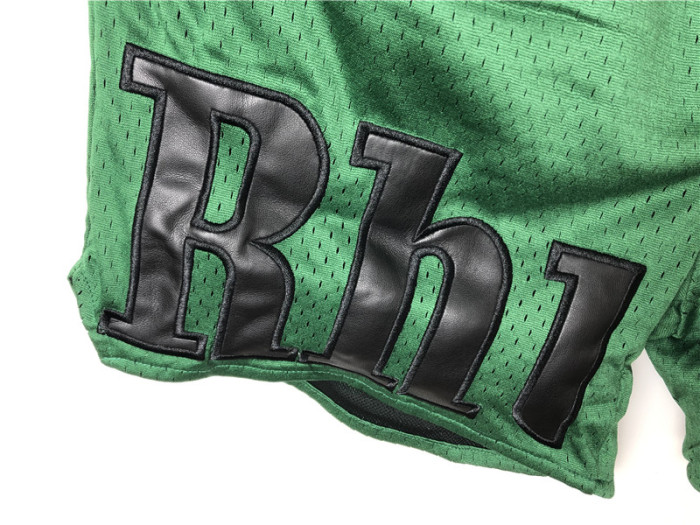Rhude Green Shorts