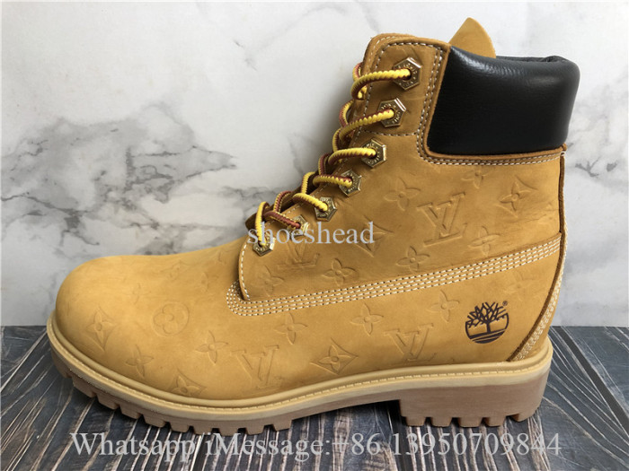 Louis Vuitton x Timberlands Boots