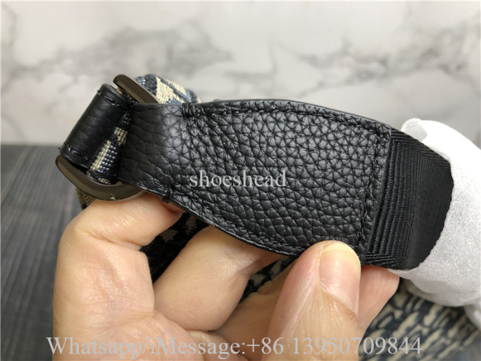 Original Dior 8 Belt Bag Beige And Black Dior Oblique Jacquard