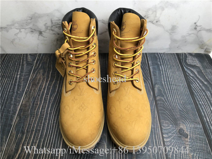 Louis Vuitton x Timberlands Boots