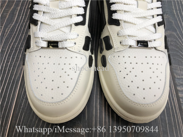 Amiri Low Top Sneaker Black White