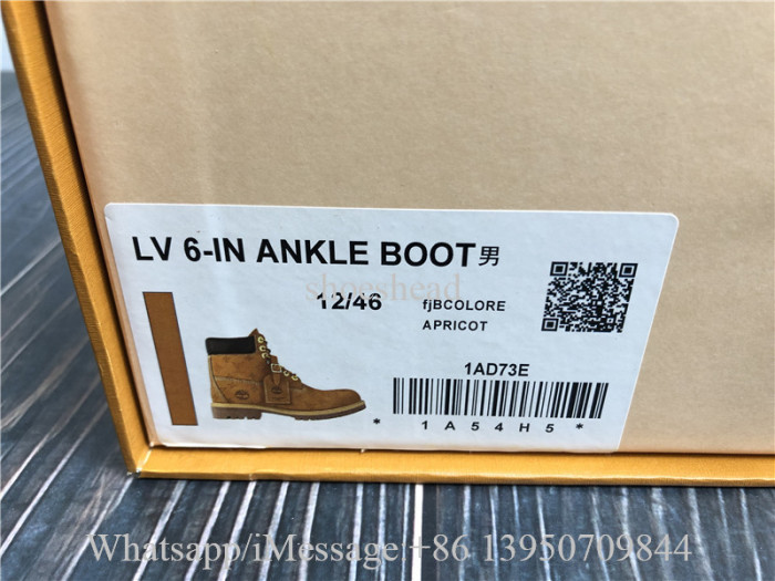 Louis Vuitton x Timberlands Boots