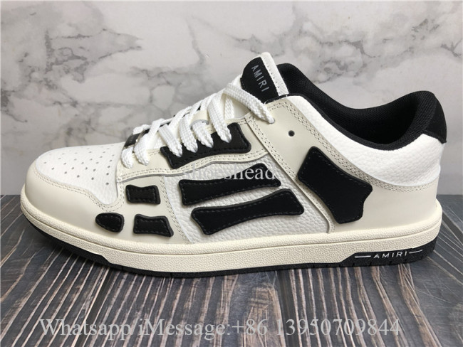 Amiri Low Top Sneaker Black White
