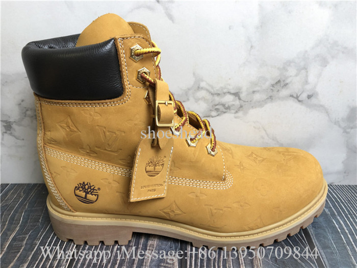 Louis Vuitton x Timberlands Boots