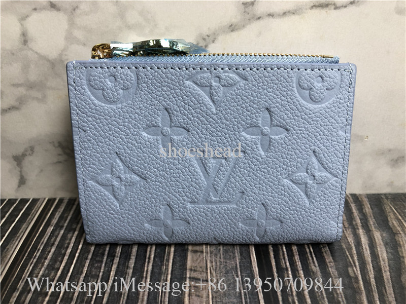 Original Louis Vuitton Olympe Blue Lisa Wallet M83587