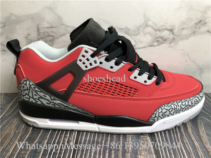 Air Jordan Low Spizike Red Black