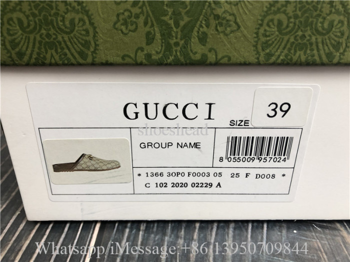 Gucci Horsebit Slipper In GG Supreme