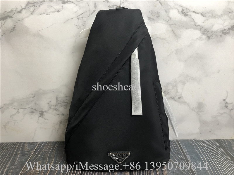Original Prada Re-Nylon And Leather Backpack