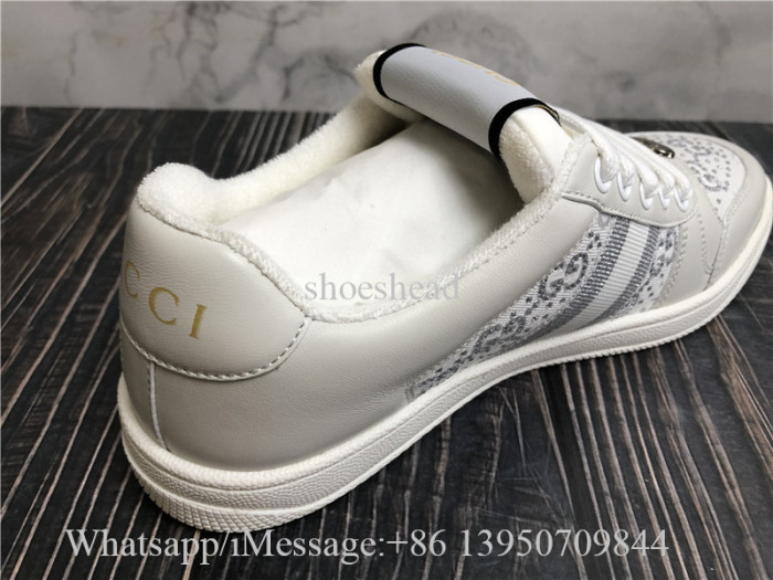 Gucci Crystal Embellished GG Screener Sneakers