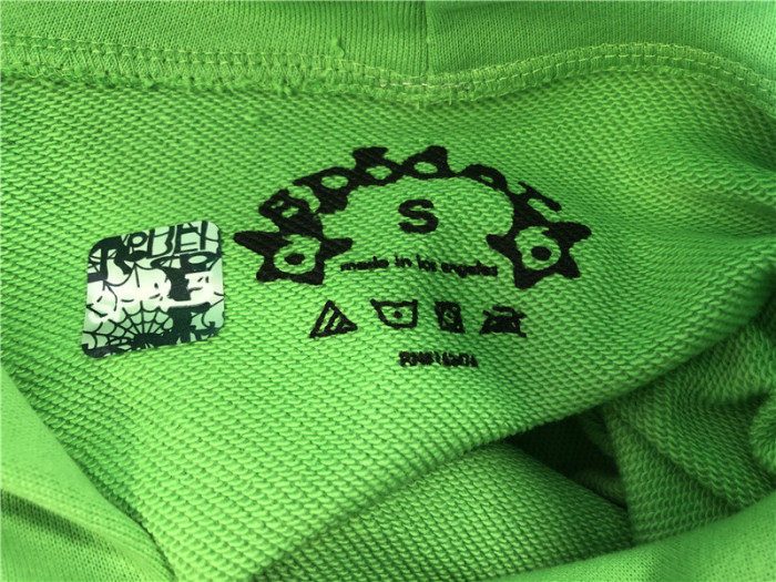 Spider Sp5der Green Hoodie
