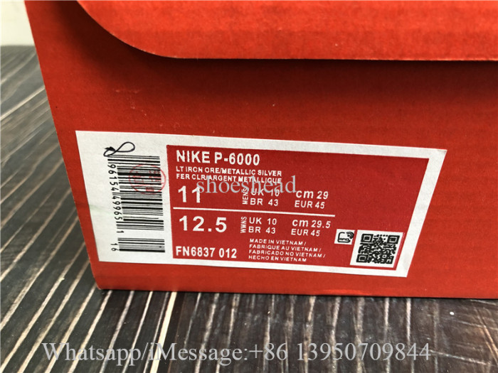 Nike P-6000 Cool Grey Sneaker