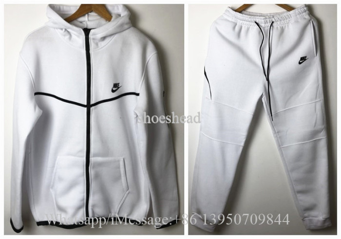 Nike Tech Tracksuit White