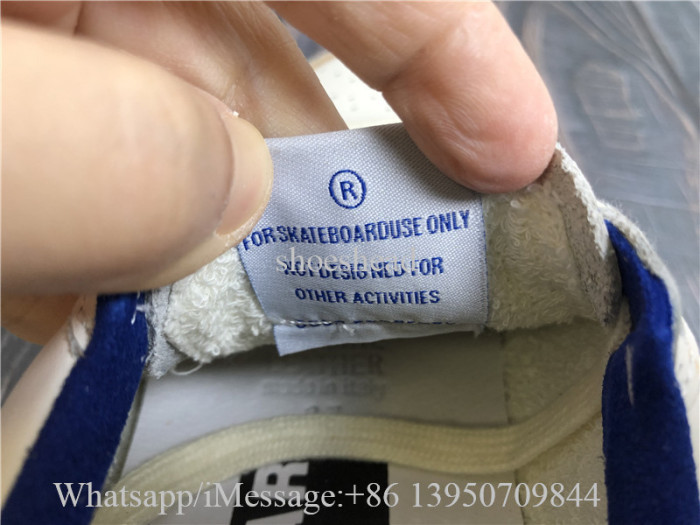 Golden Goose Ball Star Wishes In White Nappa Leather With Bright Blue Star And Heel Tab Shoes