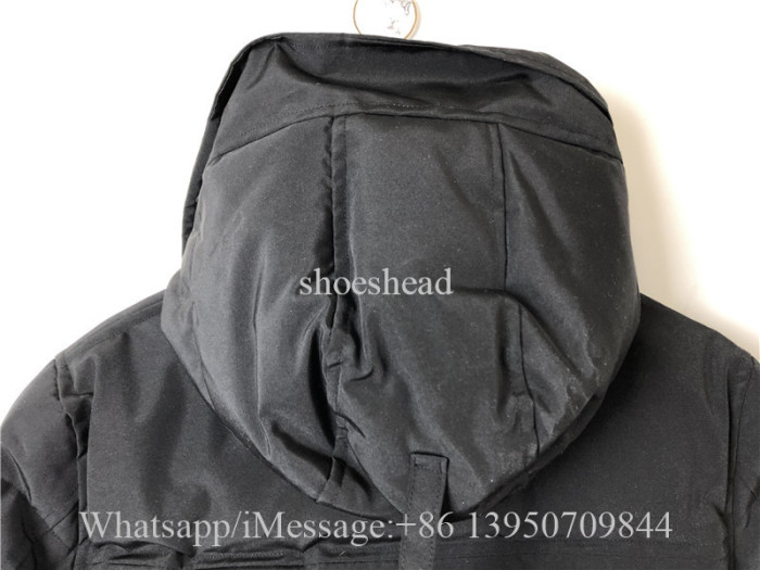 Canada Nobis Goose Down Jacket Black