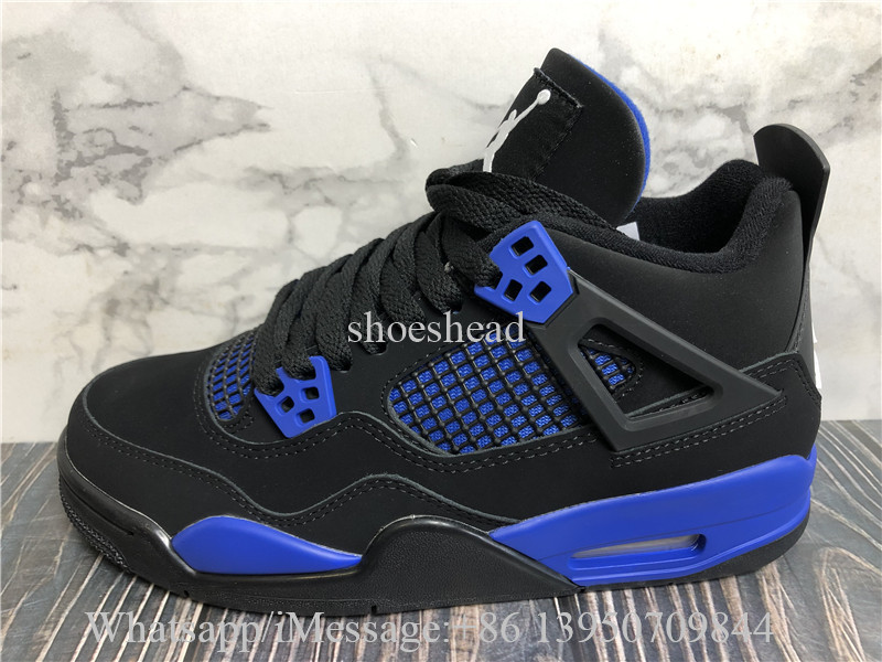 Air Jordan 4 Retro Black Game Royal
