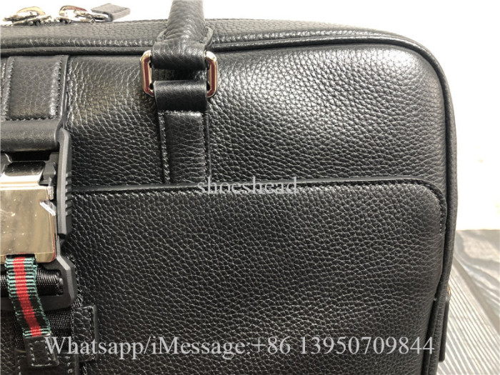 Original Gucci Medium Briefcase With Web Bag