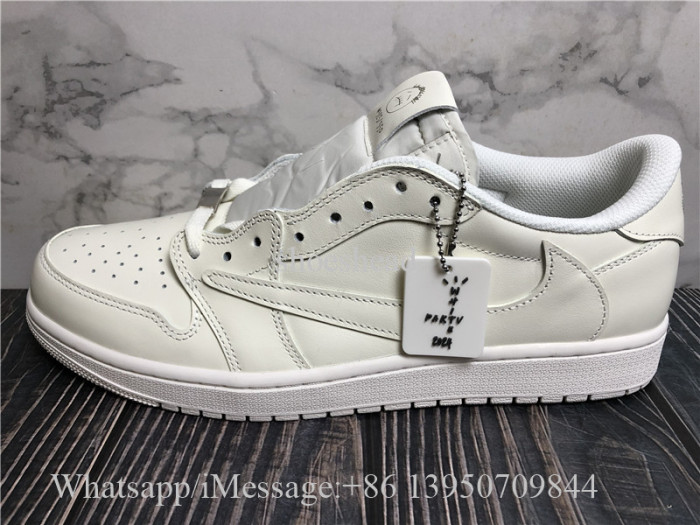 Travis Scott x Jordan Air Jordan 1 Low Triple White